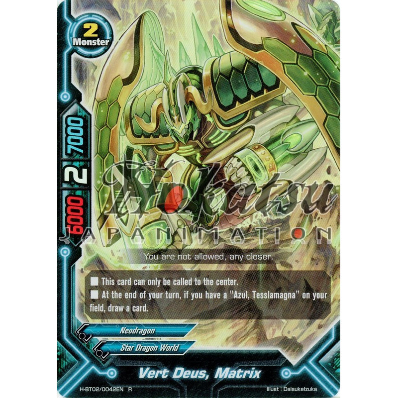buddyfight-tcg-card-h-bt02-0042en-foil-vert-deus-matrix-galaxy-burst