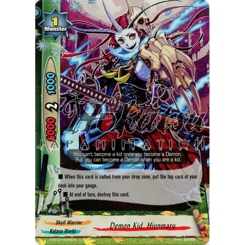 buddyfight-tcg-card-h-bt02-0056en-foil-demon-kid-hiunmaru-galaxy-burst