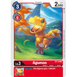 Digimon_TCG_ST1-03_Agumon_Uncommon_Sinister_Order_Card_Game