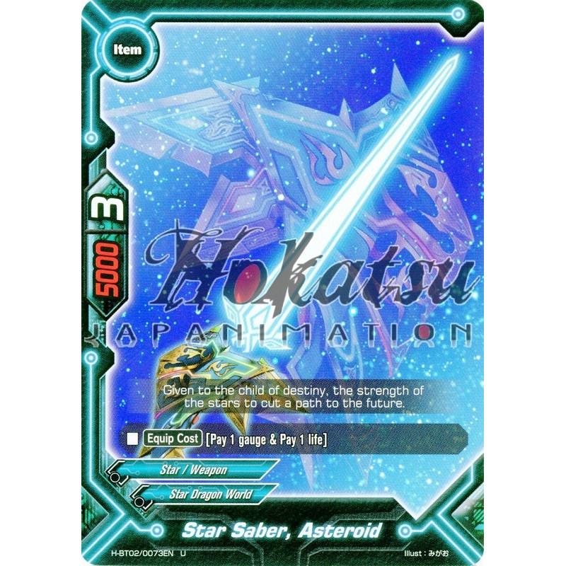 buddyfight-tcg-card-h-bt02-0073en-foil-star-saber-asteroid-galaxy-burst