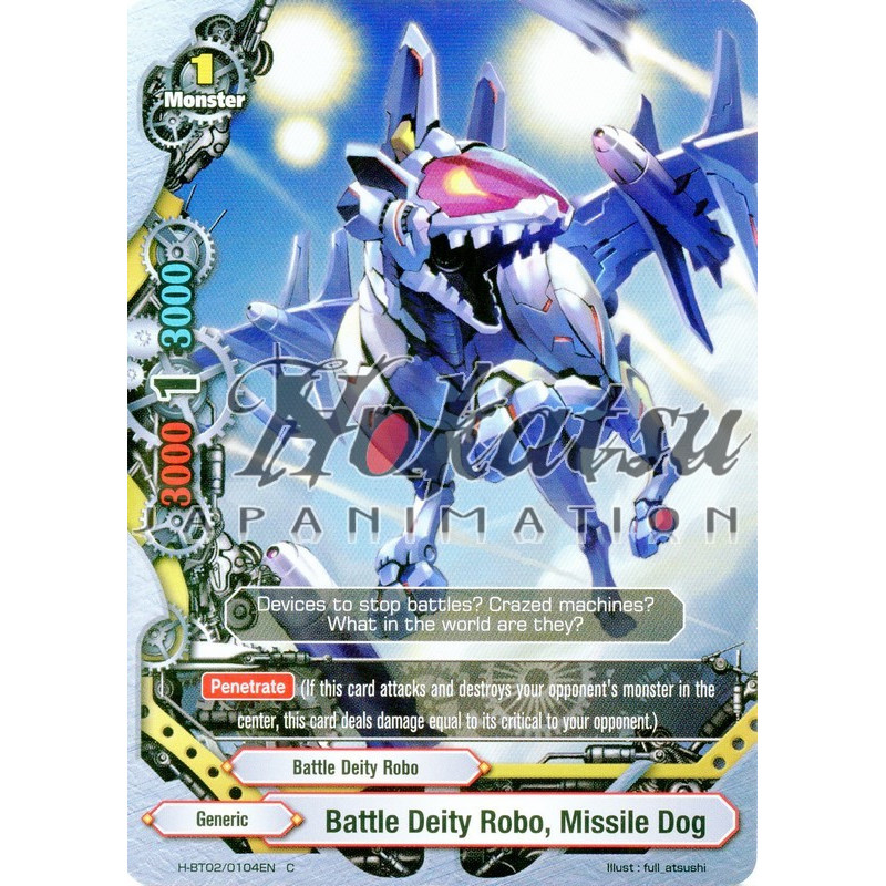 buddyfight-tcg-card-h-bt02-0104en-foil-battle-deity-robo-missile-dog-galaxy-burst