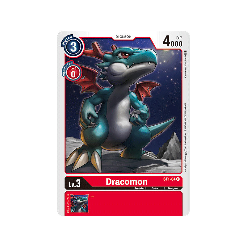 Digimon_TCG_ST1-04_Dracomon_Common_Sinister_Order_Card_Game