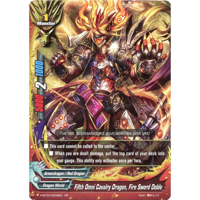 buddyfight-tcg-card-h-bt03-0009en-rr-fifth-omni-cavalry-dragon-fire-sword-doble-assault-of-the-omni-lords