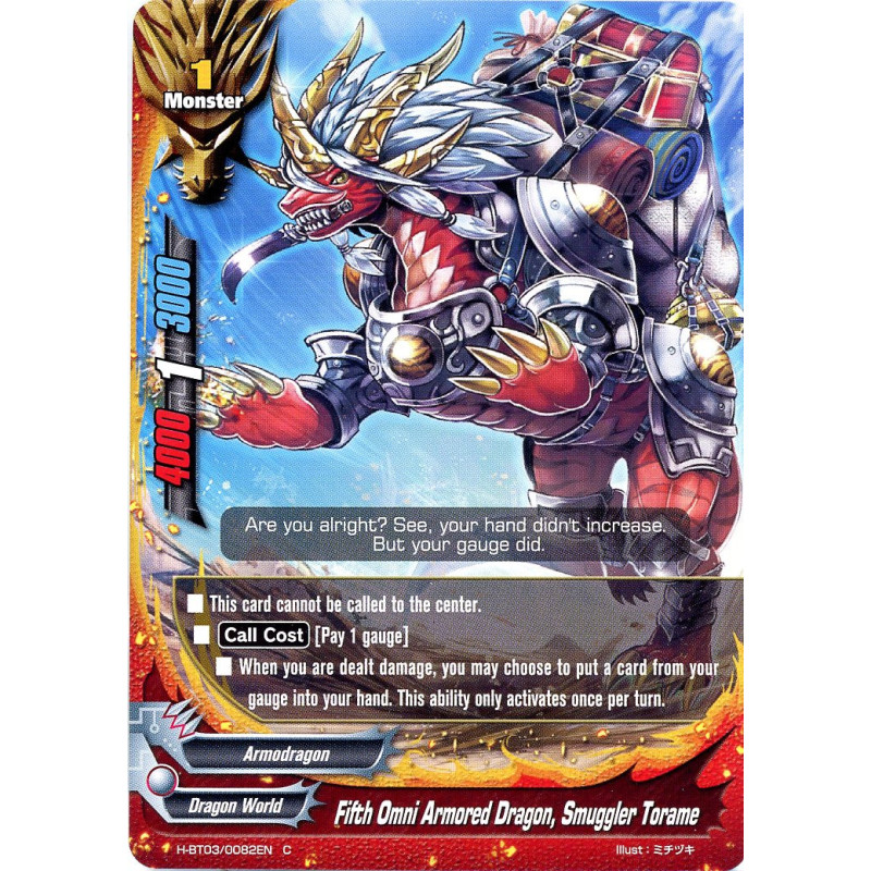 buddyfight-tcg-card-h-bt03-0082en-c-fifth-omni-armored-dragon-smuggler-torame-assault-of-the-omni-lords