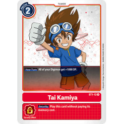 Digimon_TCG_ST1-12_Tai_Kamiya_Rare_Sinister_Order_Card_Game