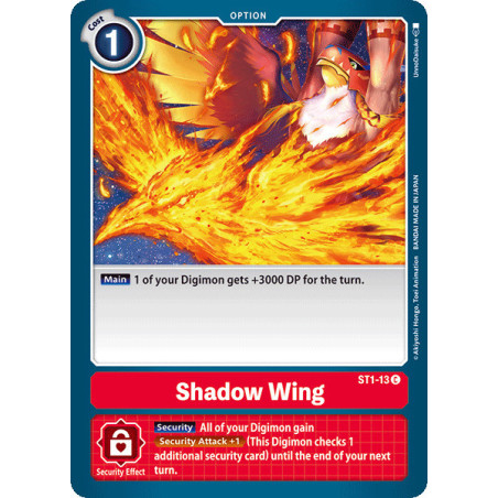 Digimon_TCG_ST1-13_Shadow_Wing_Common_Sinister_Order_Card_Game