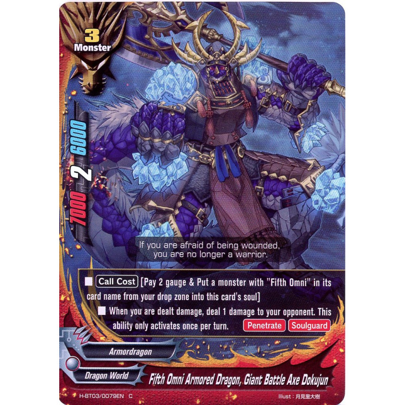 buddyfight-tcg-card-h-bt03-0079en-foil-fifth-omni-armored-dragon-giant-battle-axe-dokujun-assault-of-the-omni-lords