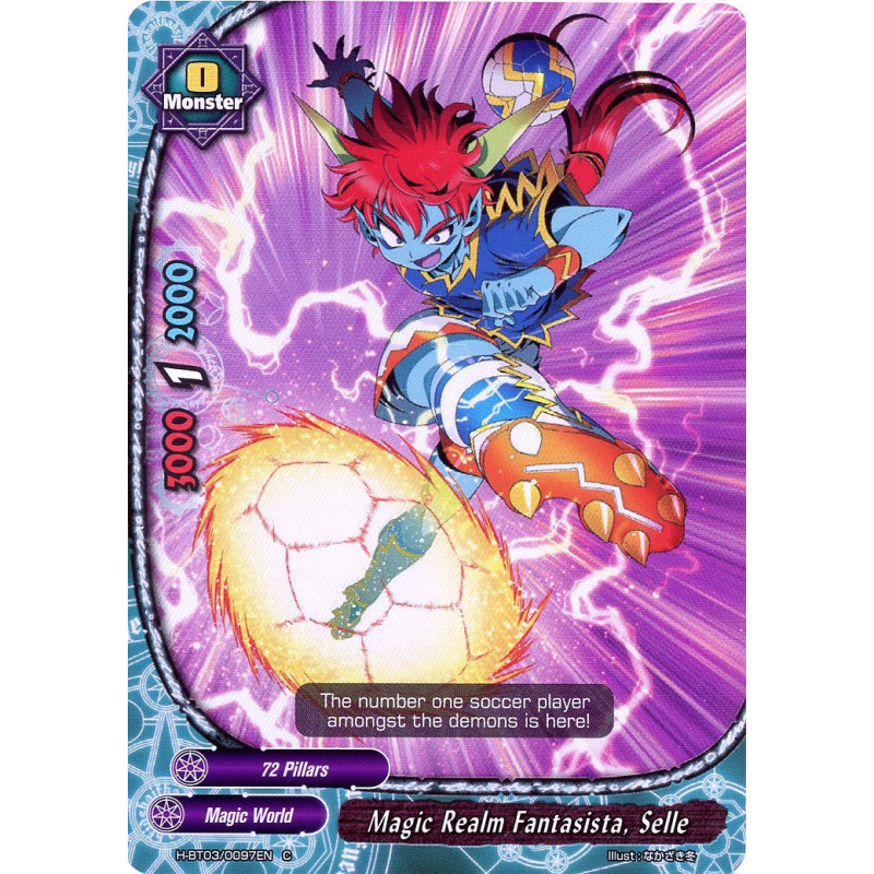 buddyfight-tcg-card-h-bt03-0097en-foil-magic-realm-fantasista-selle-assault-of-the-omni-lords