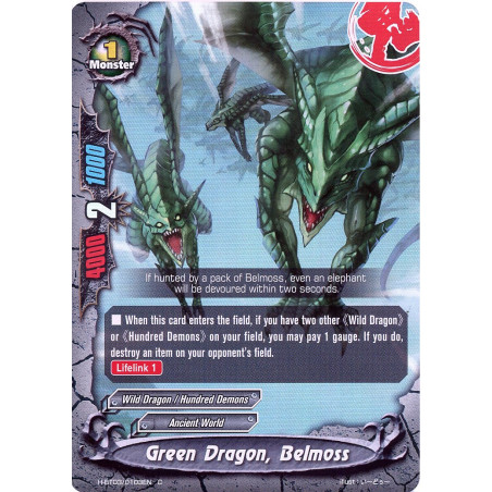 buddyfight-tcg-card-h-bt03-0103en-foil-green-dragon-belmoss-assault-of-the-omni-lords