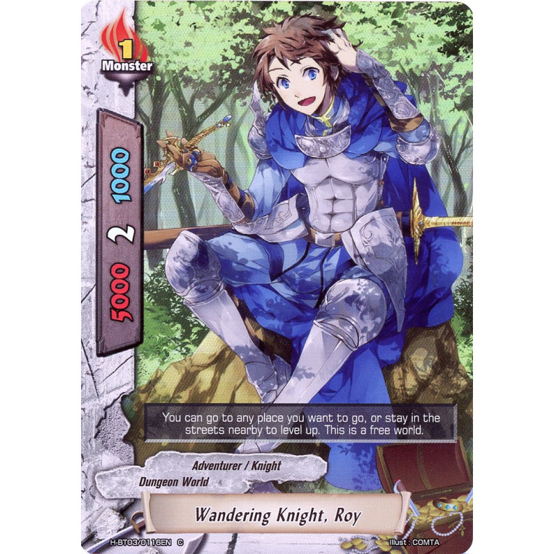 buddyfight-tcg-card-h-bt03-0116en-foil-wandering-knight-roy-assault-of-the-omni-lords