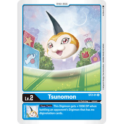 Digimon_TCG_ST2-01_Tsunomon_Uncommon_Sinister_Order_Card_Game