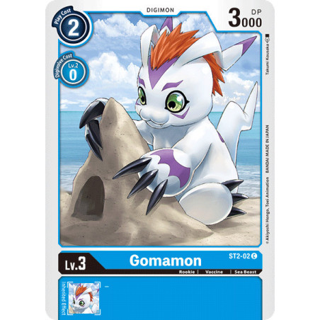 Digimon_TCG_ST2-02_Gomamon_Common_Sinister_Order_Card_Game