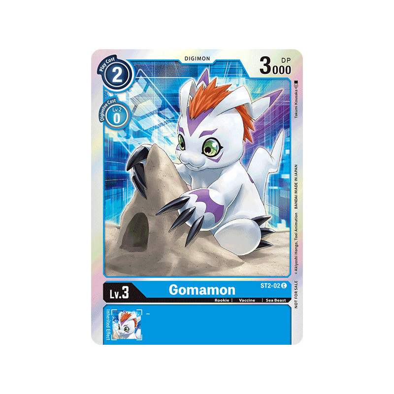 Digimon_TCG_ST2-02_AA_Gomamon_Alternative_Art_Sinister_Order_Card_Game