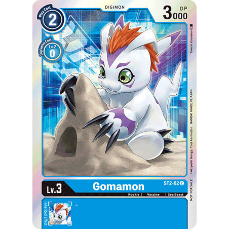 Digimon_TCG_ST2-02_AA_Gomamon_Alternative_Art_Sinister_Order_Card_Game