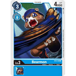 Digimon_TCG_ST2-04_Bearmon_Common_Sinister_Order_Card_Game