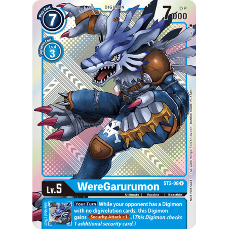 Digimon_TCG_ST2-08_AA_WereGarurumon_Alternative_Art_Sinister_Order_Card_Game