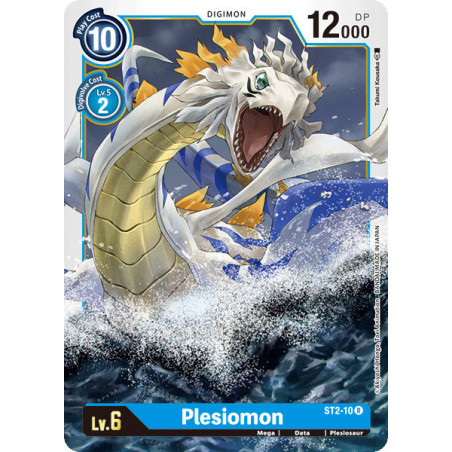 Digimon_TCG_ST2-10_Plesiomon_Rare_Sinister_Order_Card_Game