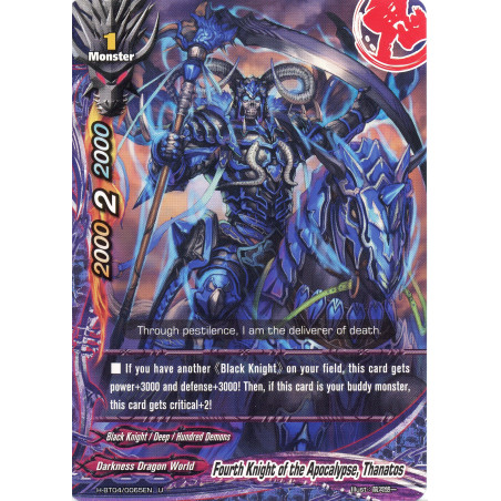 buddyfight-tcg-card-foil-h-bt04-0065en-foil-u-fourth-knight-of-the-apocalypse-thanatos-mikado-evolution
