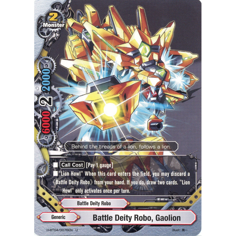 buddyfight-tcg-card-foil-h-bt04-0076en-foil-u-battle-deity-robo-gaolion-mikado-evolution