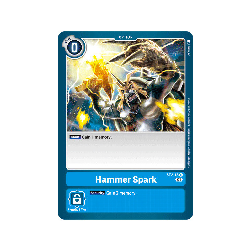 Digimon_TCG_ST2-13_AA_V2_Hammer_Spark_Alternative_Art_Sinister_Order_Card_Game
