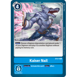 Digimon_TCG_ST2-15_Kaiser_Nail_Common_Sinister_Order_Card_Game