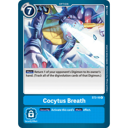 Digimon_TCG_ST2-16_Cocytus_Breath_Uncommon_Sinister_Order_Card_Game