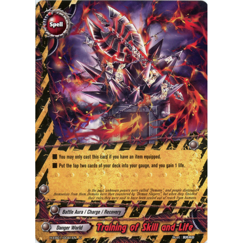 buddyfight-tcg-card-h-eb01-0041en-u-training-of-skill-and-life-miracle-impack