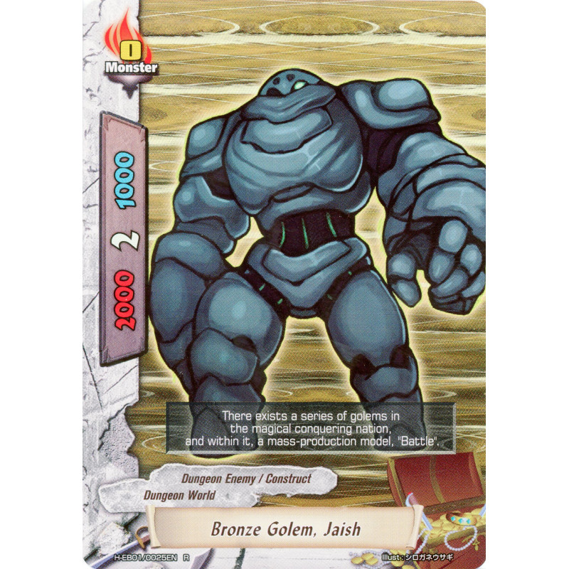 buddyfight-tcg-card-foil-h-eb01-0025en-foil-bronze-golem-jaish-miracle-impack