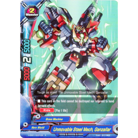buddyfight-tcg-card-foil-h-eb01-0031en-foil-unmovable-steel-mech-ganzallar-miracle-impack