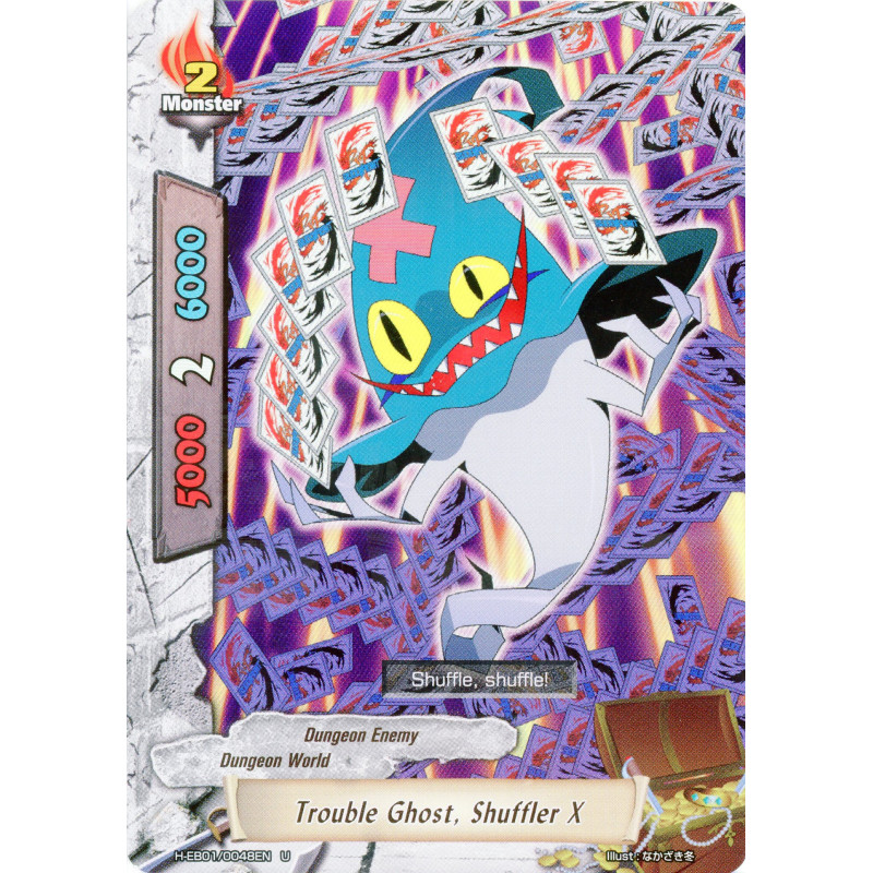 buddyfight-tcg-card-foil-h-eb01-0048en-foil-trouble-ghost-shuffler-x-miracle-impack