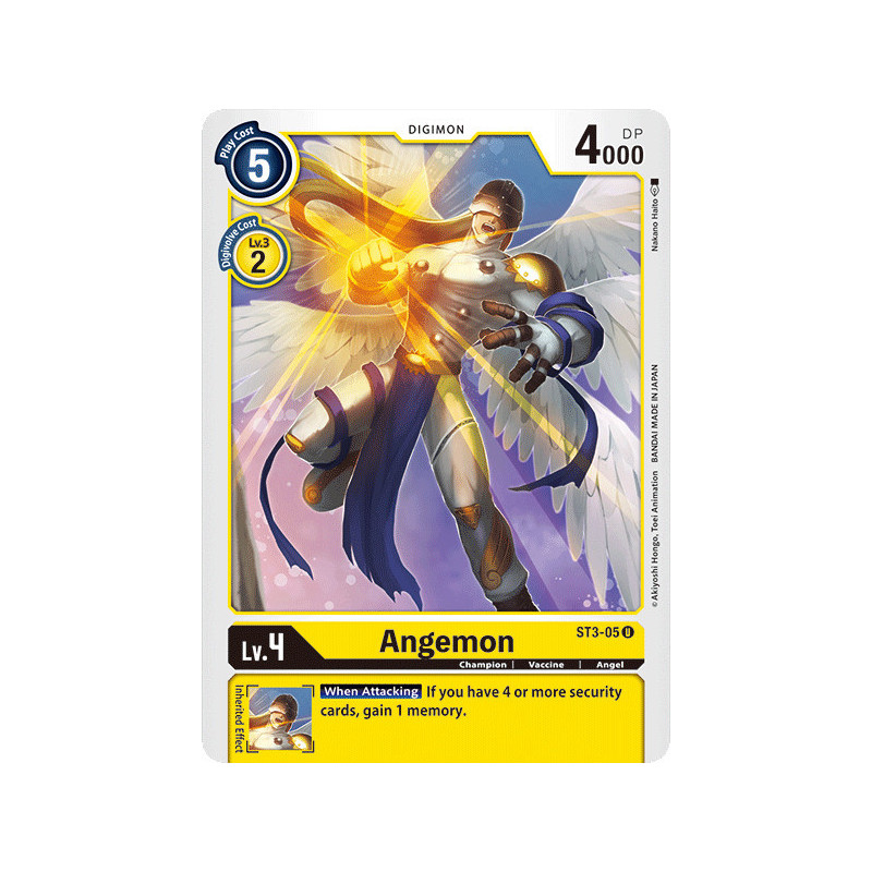 Digimon_TCG_ST3-05_Angemon_Uncommon_Sinister_Order_Card_Game