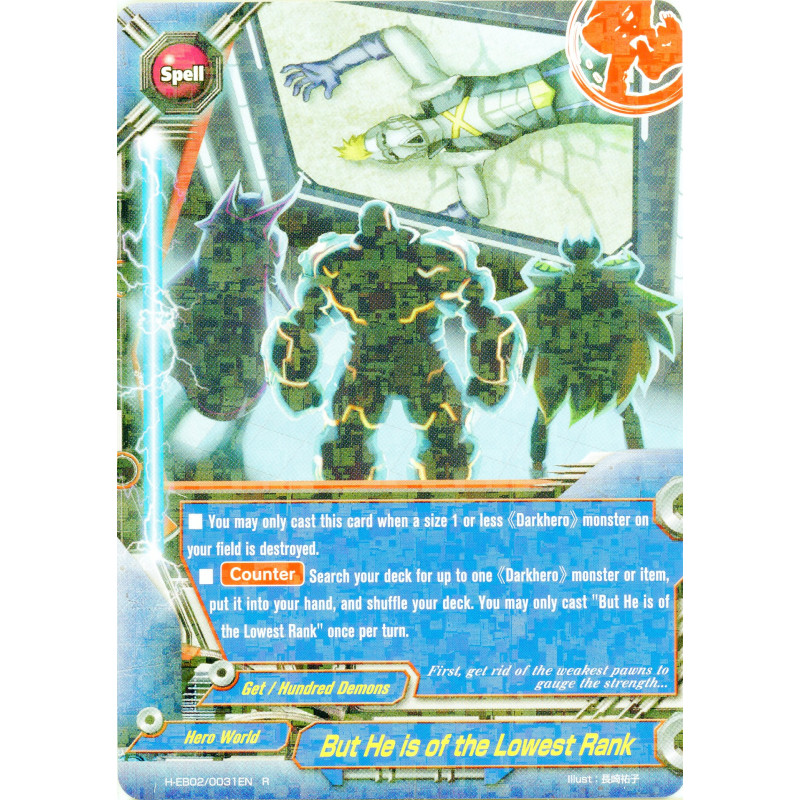 buddyfight-tcg-card-h-eb02-0031en-r-but-he-is-of-the-lowest-rank-shadow-vs-hero