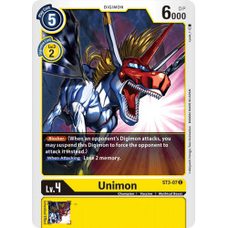 Digimon_TCG_ST3-07_Unimon_Common_Sinister_Order_Card_Game