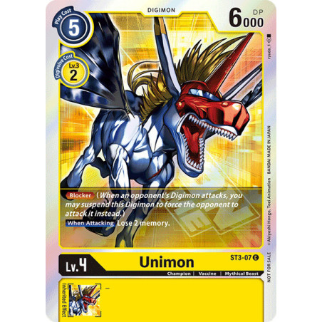 Digimon_TCG_ST3-07_AA_Unimon_Alternative_Art_Sinister_Order_Card_Game
