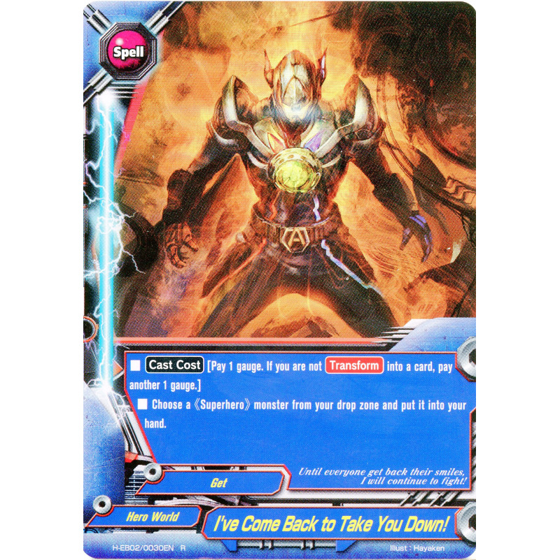 buddyfight-tcg-card-foil-h-eb02-0030en-foil-i-ve-come-back-to-take-you-down-shadow-vs-hero