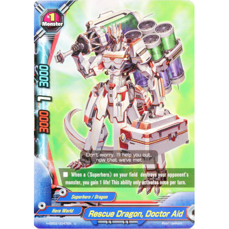 buddyfight-tcg-card-foil-h-eb02-0047en-foil-rescue-dragon-doctor-aid-shadow-vs-hero