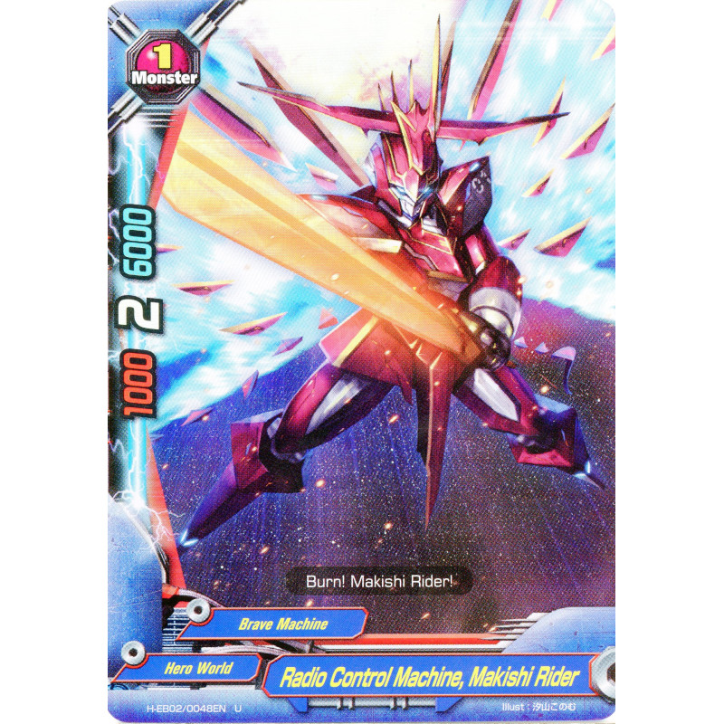 buddyfight-tcg-card-foil-h-eb02-0048en-foil-radio-control-machine-makishi-rider-shadow-vs-hero