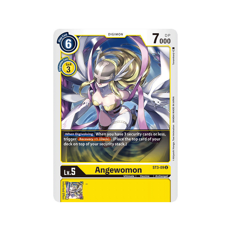 Digimon_TCG_ST3-09_Angewomon_Uncommon_Sinister_Order_Card_Game
