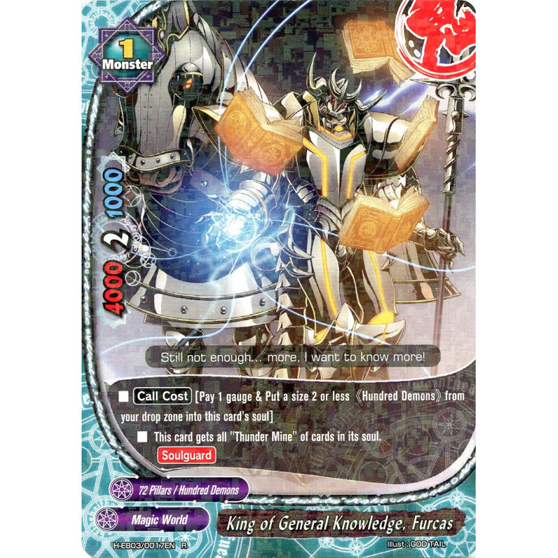 buddyfight-tcg-card-h-eb03-0017en-r-king-of-general-knowledge-furcas-lord-of-hundred-thunders