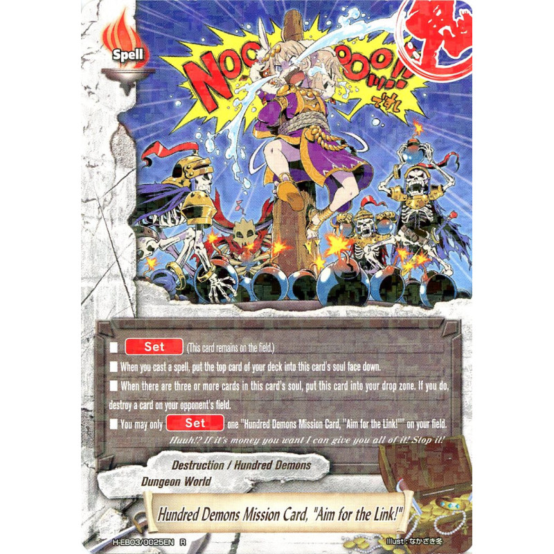 buddyfight-tcg-card-h-eb03-0025en-r-hundred-demons-mission-card-aim-for-the-link-lord-of-hundred-thunders