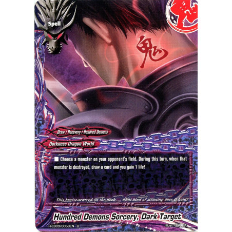 buddyfight-tcg-card-h-eb03-0058en-u-hundred-demons-sorcery-dark-target-lord-of-hundred-thunders