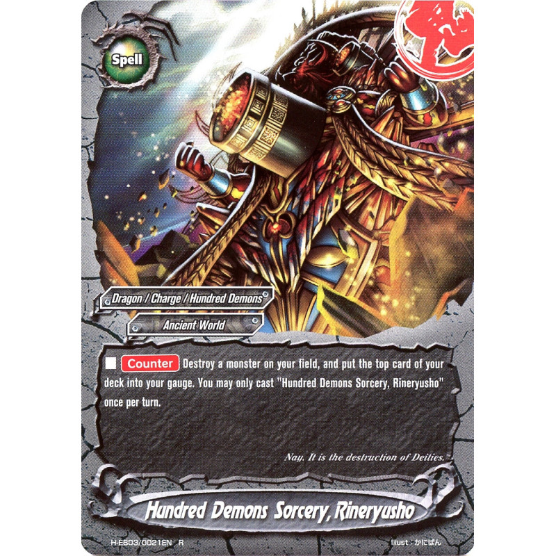 buddyfight-tcg-card-foil-h-eb03-0021en-foil-hundred-demons-sorcery-rineryusho-lord-of-hundred-thunders