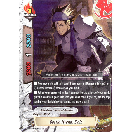 buddyfight-tcg-card-foil-h-eb03-0023en-foil-battle-hyena-dolz-lord-of-hundred-thunders