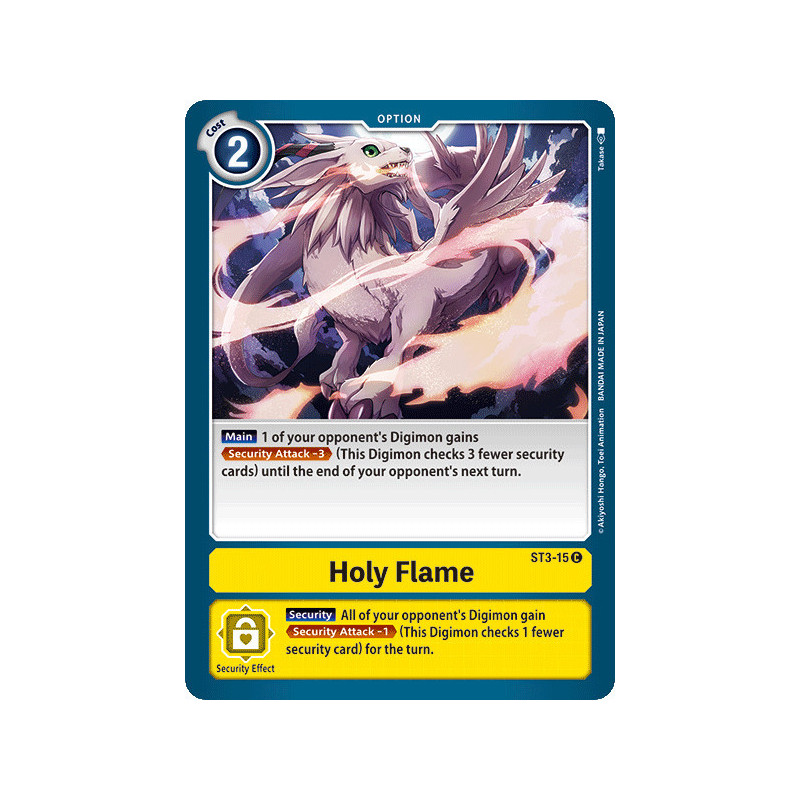 Digimon_TCG_ST3-15_Holy_Flame_Common_Sinister_Order_Card_Game