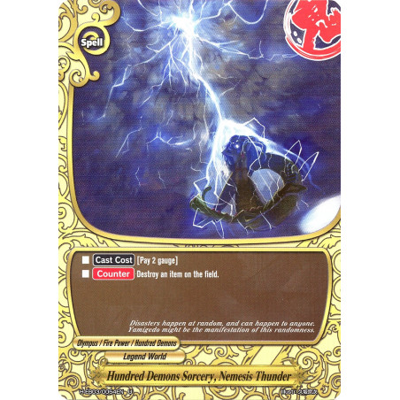 buddyfight-tcg-card-foil-h-eb03-0054en-foil-hundred-demons-sorcery-nemesis-thunder-lord-of-hundred-thunders