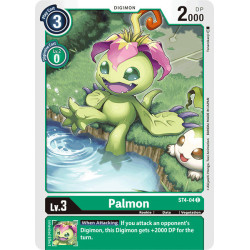 Digimon_TCG_ST4-04_Palmon_Common_Sinister_Order_Card_Game