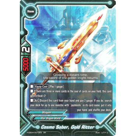 buddyfight-tcg-card-h-eb04-0070en-rr-cosmo-saber-gold-ritter-buddy-allstars