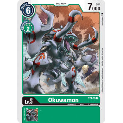 Digimon_TCG_ST4-09_Okuwamon_Common_Sinister_Order_Card_Game