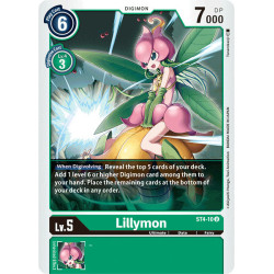 Digimon_TCG_ST4-10_Lillymon_Uncommon_Sinister_Order_Card_Game