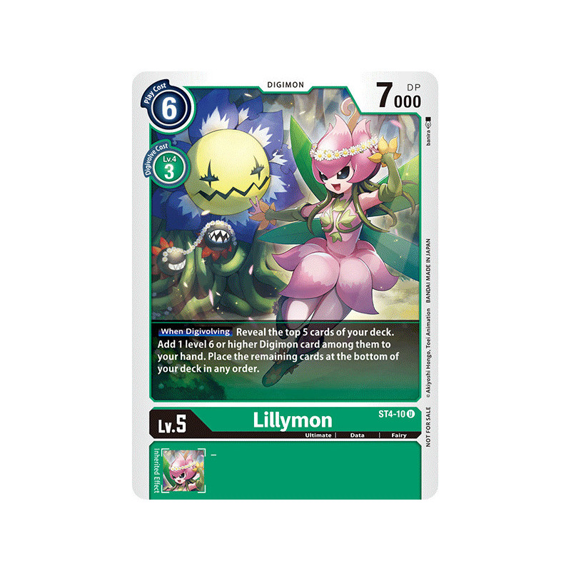 Digimon_TCG_ST4-10_AA_Lillymon_Alternative_Art_Sinister_Order_Card_Game
